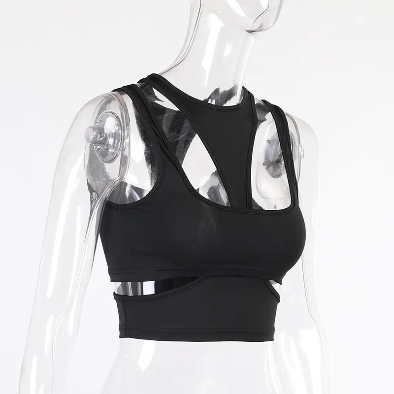 Chic Sleeveless Yoga Sport Top