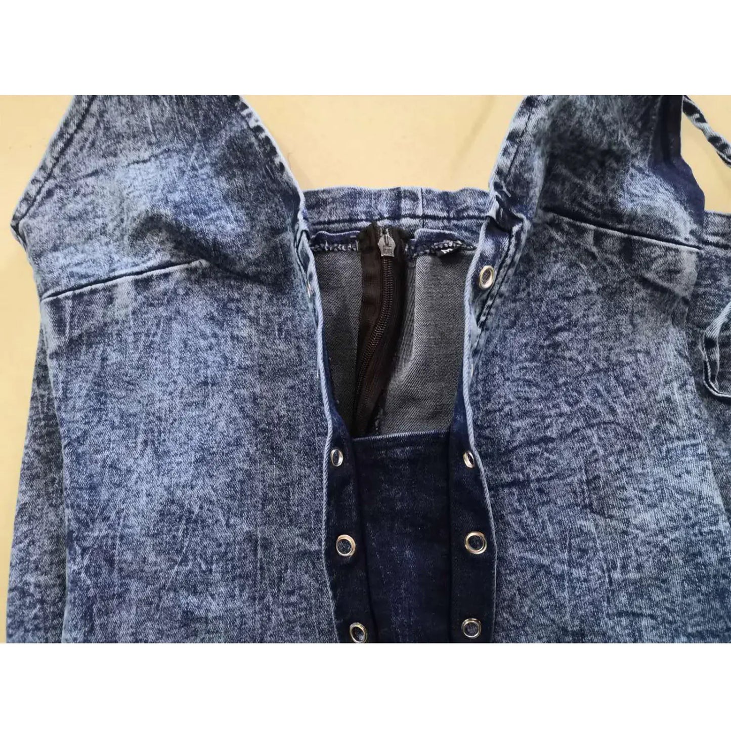 FlexiFit Denim Bodycon Skirt