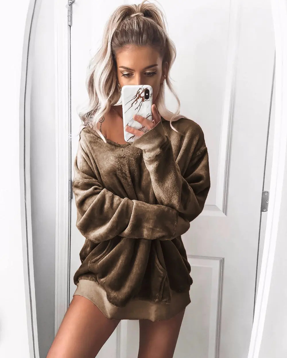 Cozy Fleece Long Sleeve Shirt