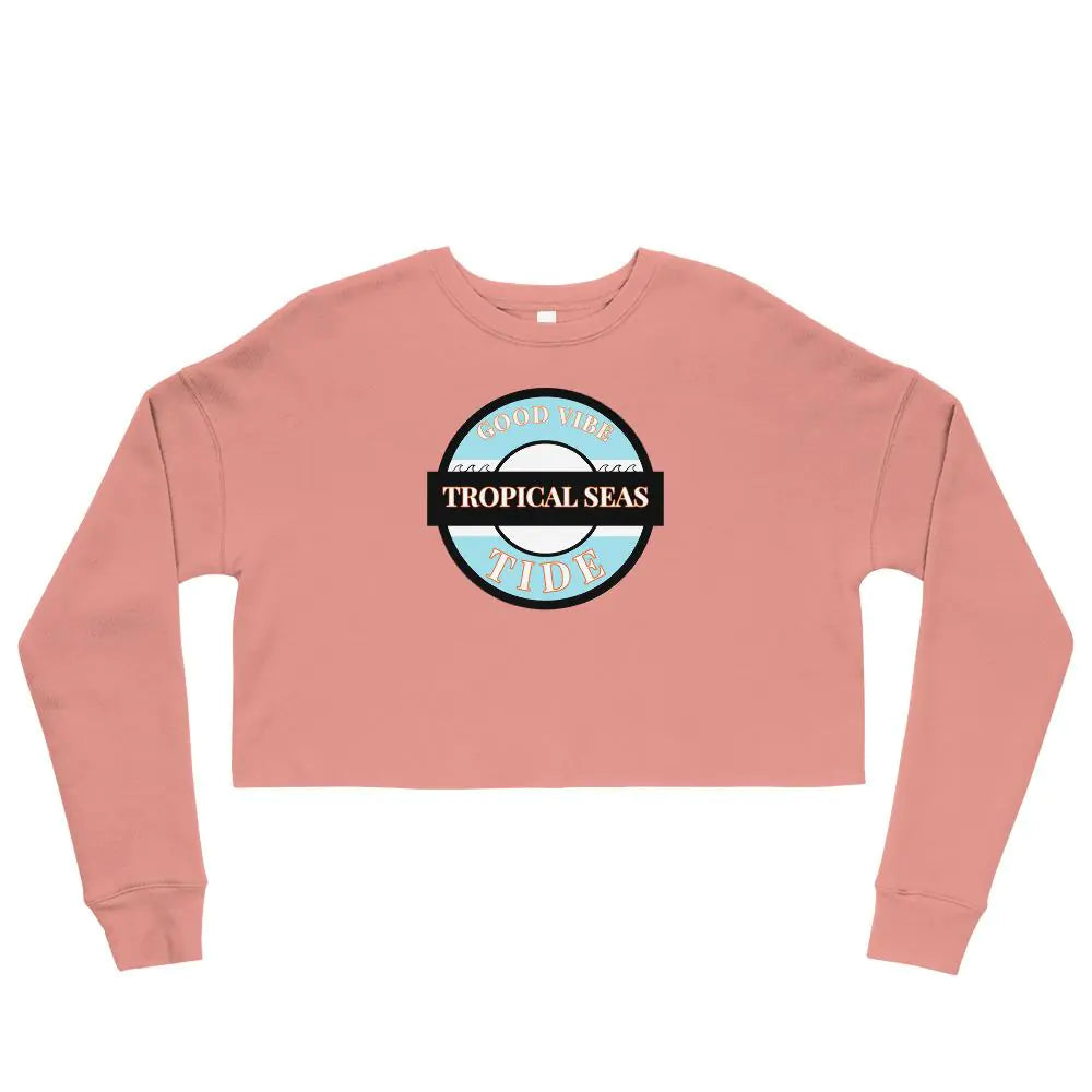 Tropical Breeze Ladies' Crop Sweatshirt