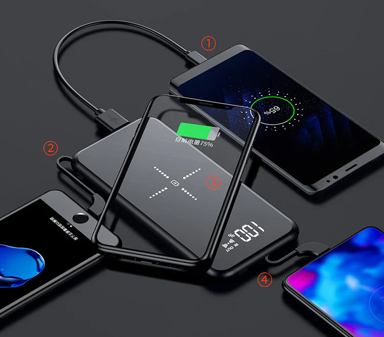 MirrorCharge 10K Wireless Power Bank