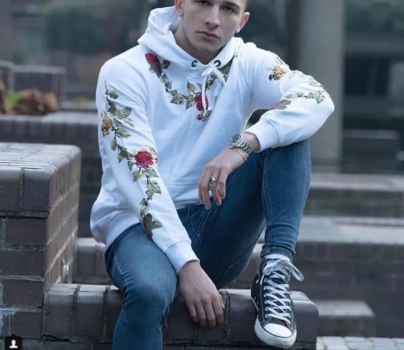 Men's Modern Hooded Pullover
