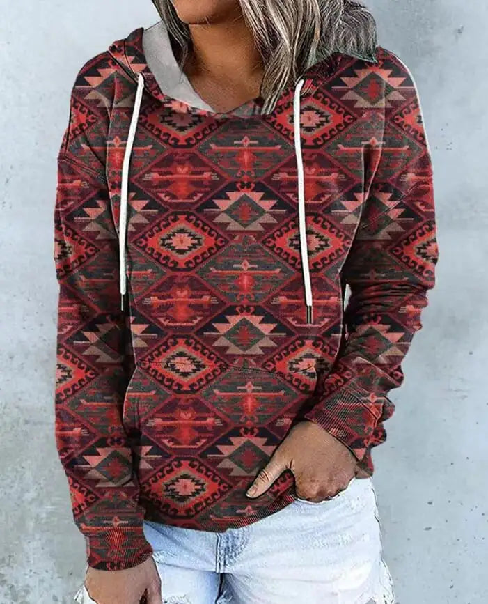 Ladies' Burst Design Pullover