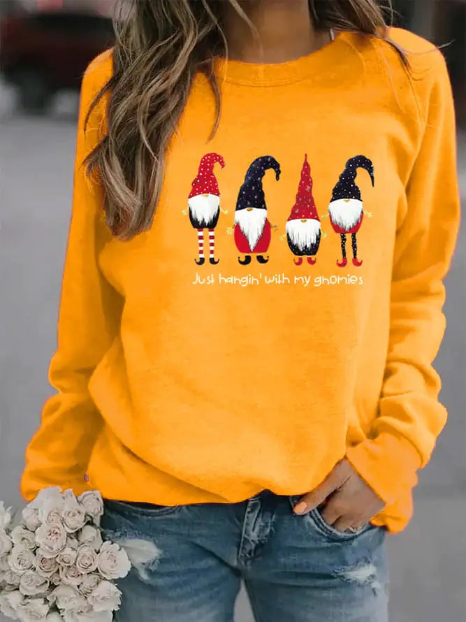 Alphabet Crew Pullover