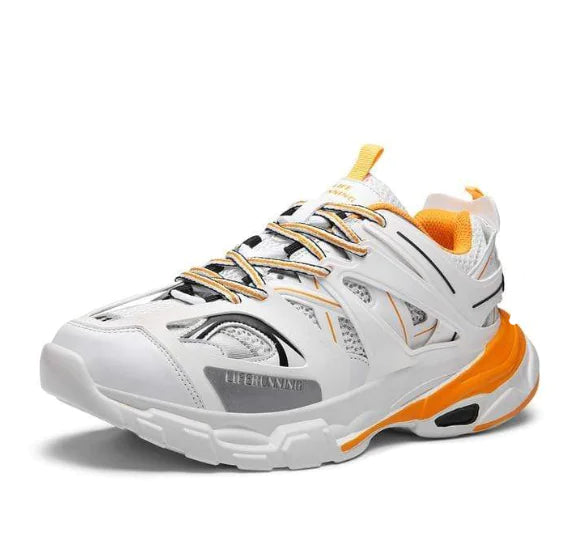 Sporty Lace-Up Comfort Sneakers