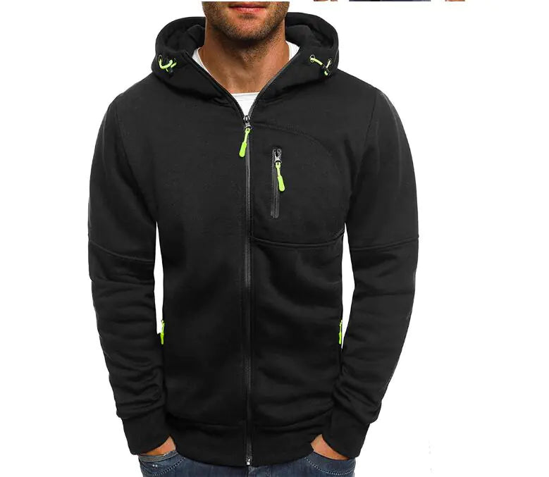 Men's V-Neck Hoodie