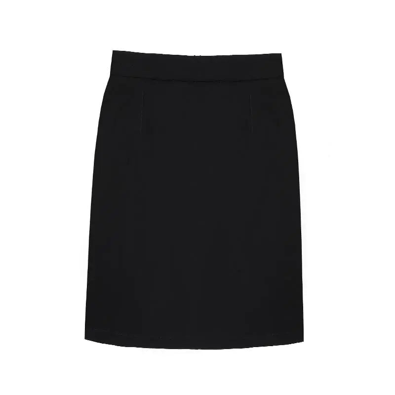 Chic Skirt Suit with Bag Hip Design