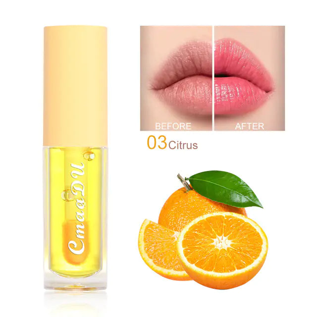 Fruity Shine Color-Shift Lip Oil - Hydrating & Waterproof