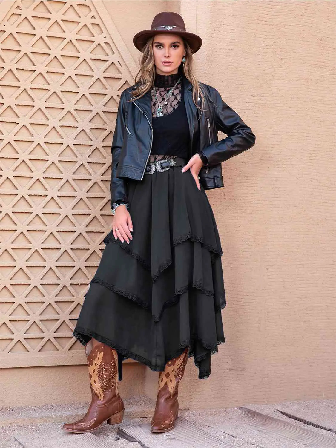 Elegant Dream Midi Skirt