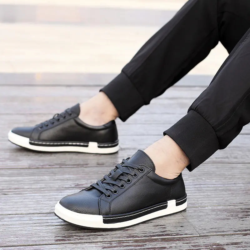 Versatile Casual Microfiber Shoes