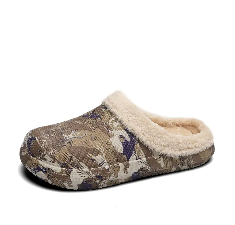 Cozy Thick-Sole Men's Winter Slippers