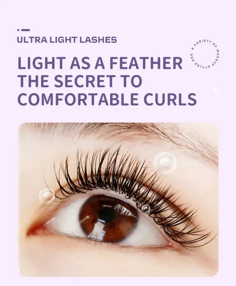 Anime-Inspired Natural Lash Clusters