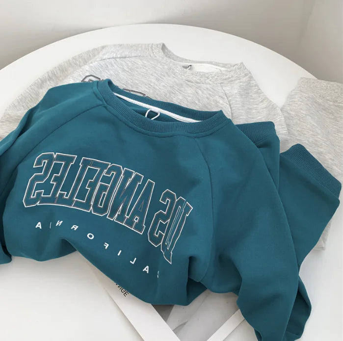 Alphabet Crew Neck Sweatshirt