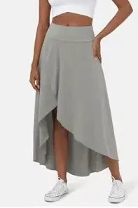 Flowing Asymmetry Skirt