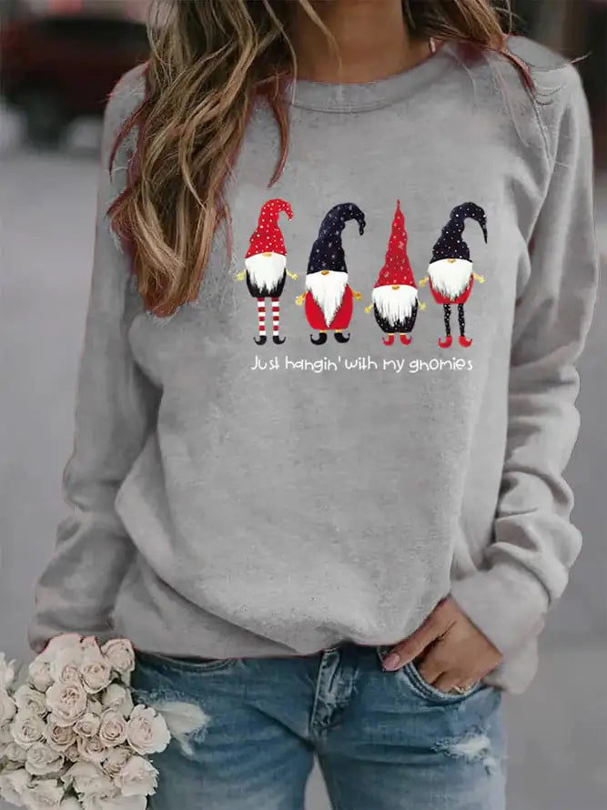 Alphabet Crew Pullover