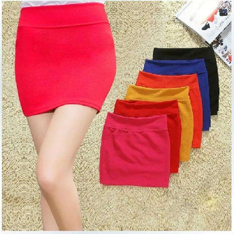 Chic A-line Office Skirt