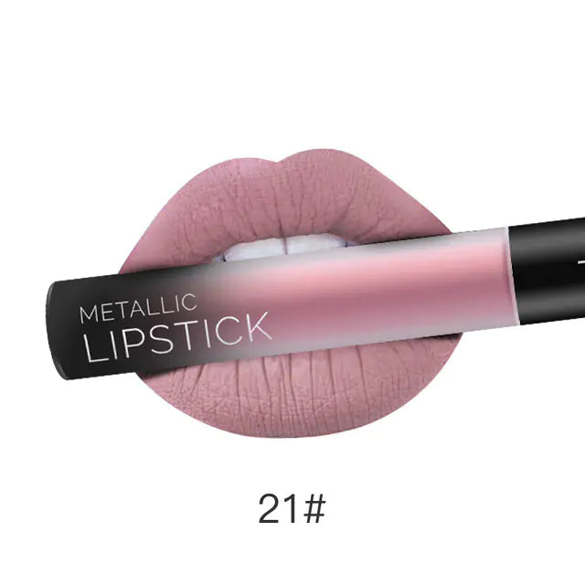 Velvet Matte Lip Glaze - Dual Finish