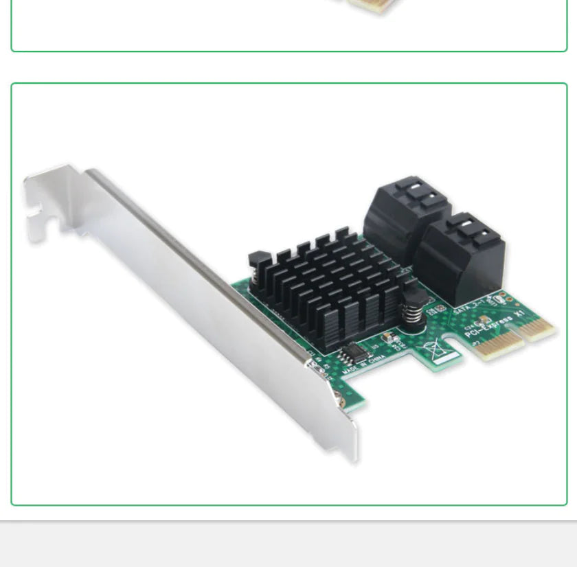 Quad-Port SATA 3.0 PCIe Adapter
