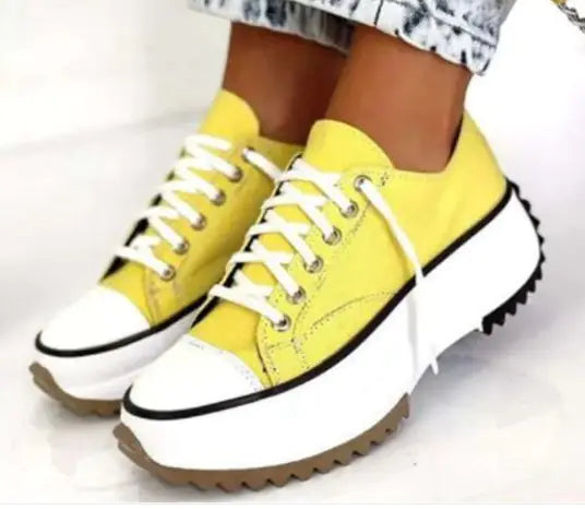 Chic Low-top Platform Sneakers