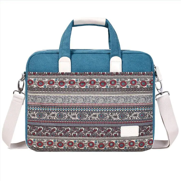Tribal Chic Protective Canvas Laptop Bag