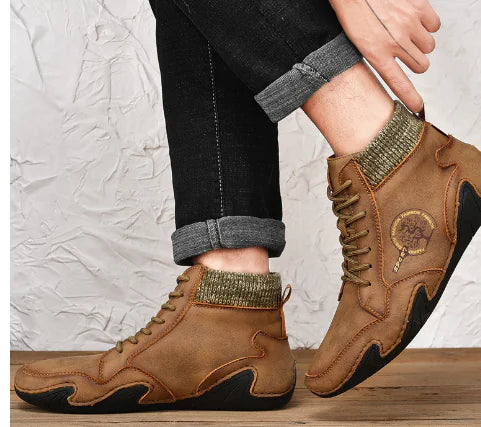 Versatile Leather Sport Shoes