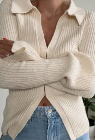 Chic Bell Sleeve Cotton Top