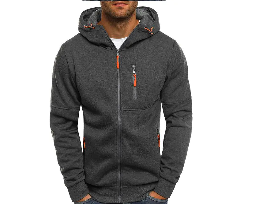 Men's V-Neck Hoodie
