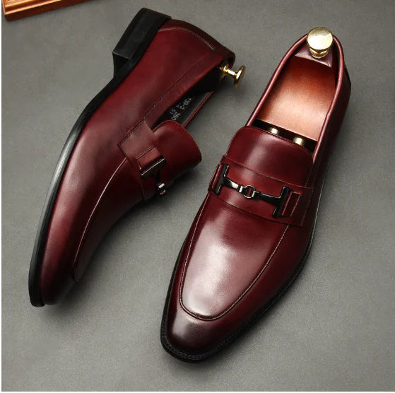 Men's All-Season Genuine Leather Dress Shoes