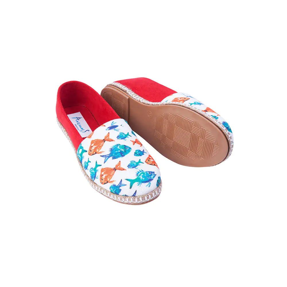 Aegean Breeze Linen Women's Shoes