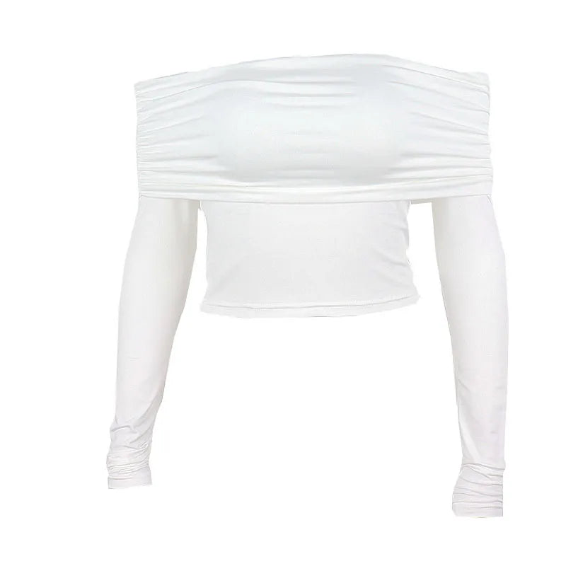 Chic Off-Shoulder Elegance Top
