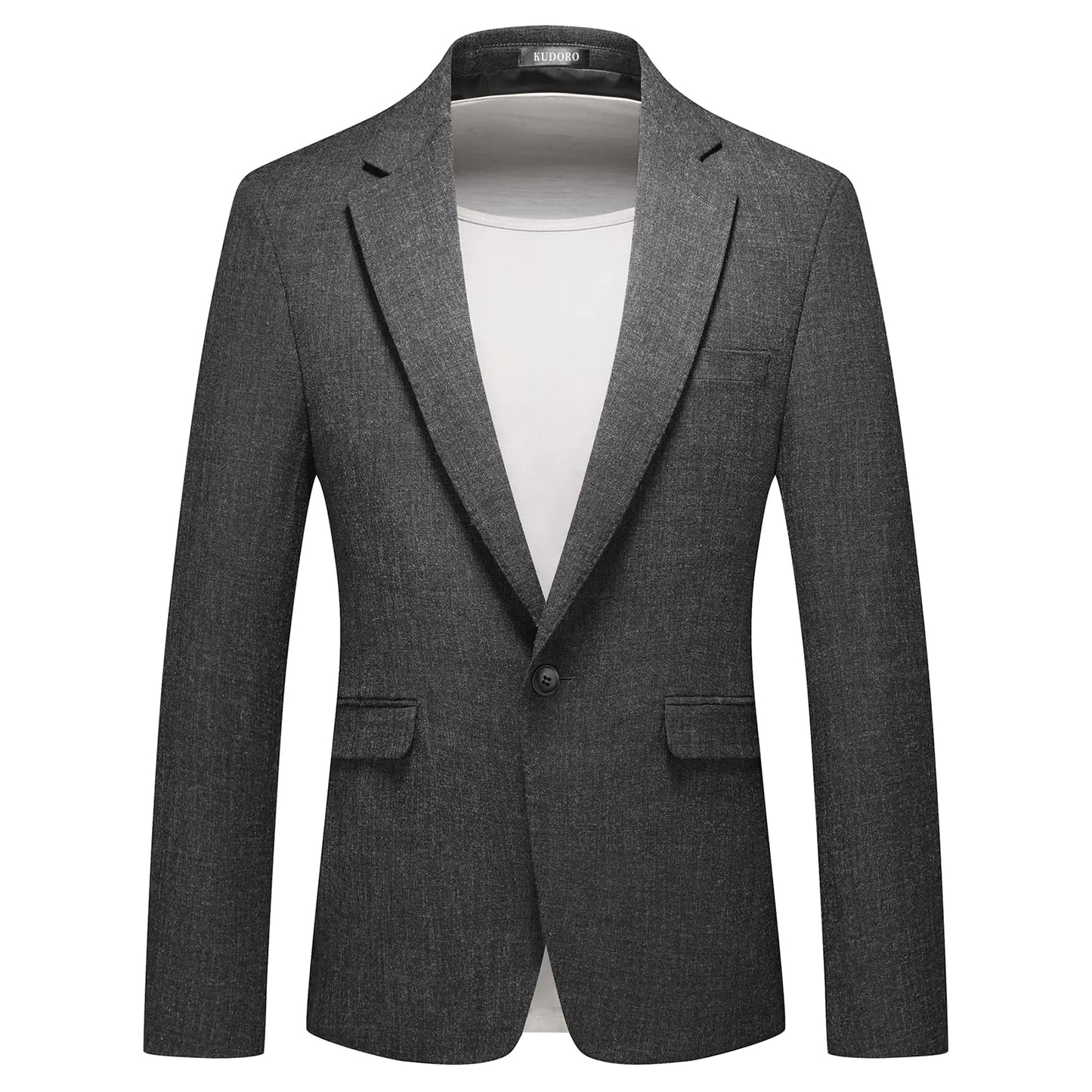 Men's Slim Linen Blazer - Casual Sport Suit Jacket