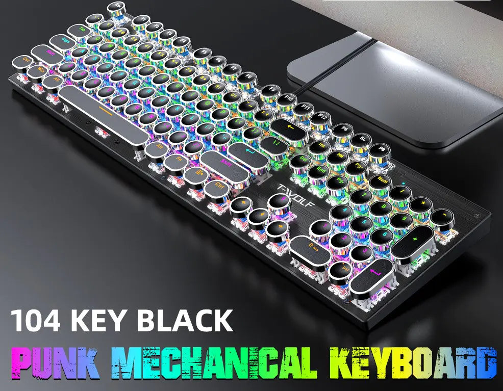 Gamer's Edge Retro Mechanical Keyboard
