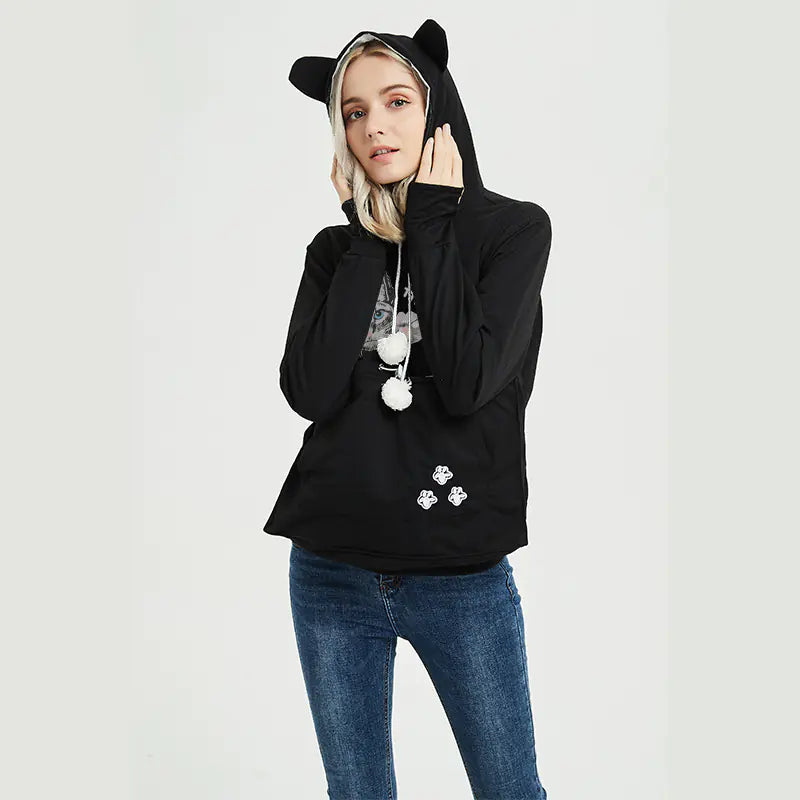 Ladies' Cozy Pocket Hoodie