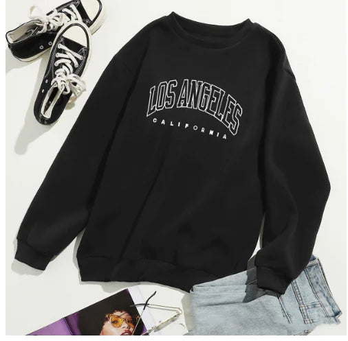 Alphabet Crew Neck Sweatshirt
