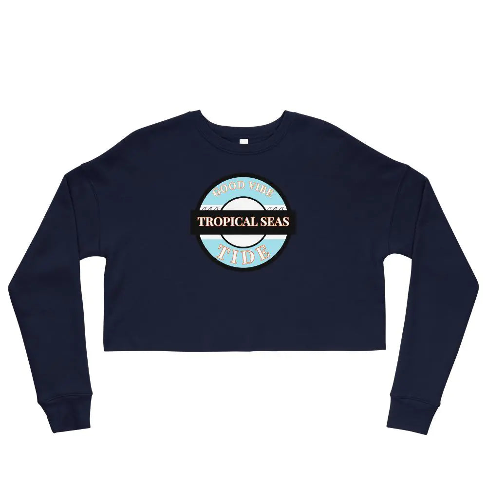 Tropical Breeze Ladies' Crop Sweatshirt