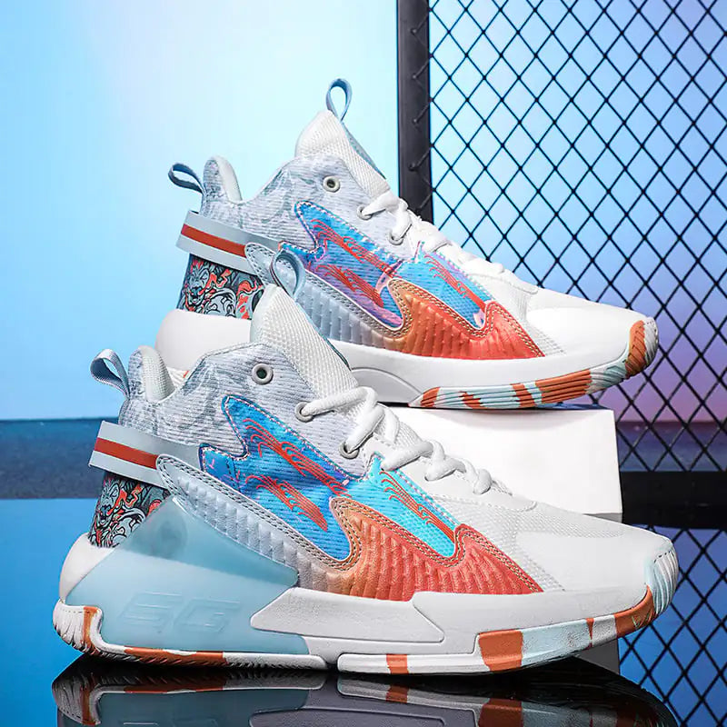 Glow Court High-Top Sneakers