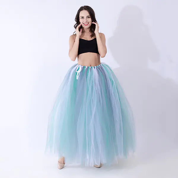 Chic Maternity Tulle Maxi Skirt