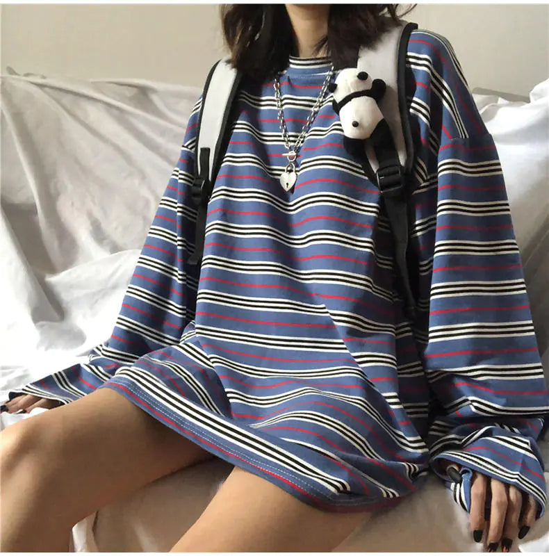 Classic Striped Layering Top