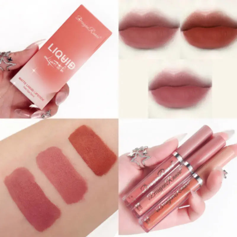 Velvet Matte Lip Duo in Dusty Rose & Brown