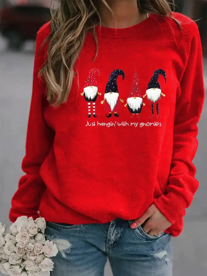 Alphabet Crew Pullover