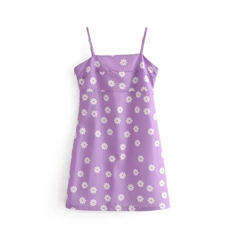 Summer Chic Floral Strapless Dress