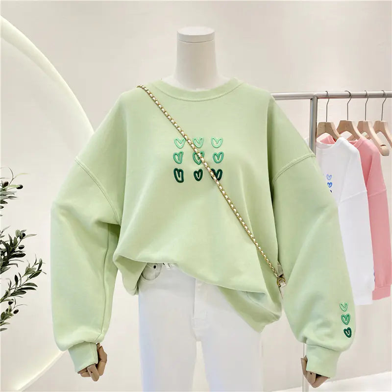 Casual Women's Round Neck Pullover