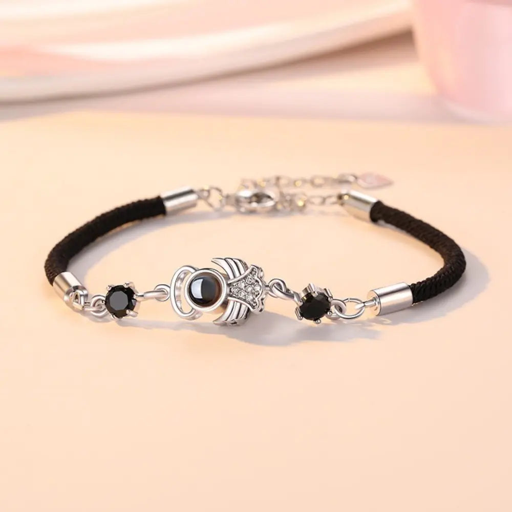 Unisex Angelic Charm Projection Bracelet