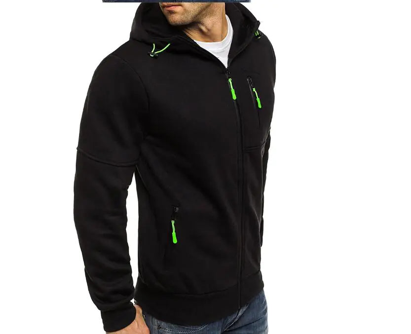Men's V-Neck Hoodie