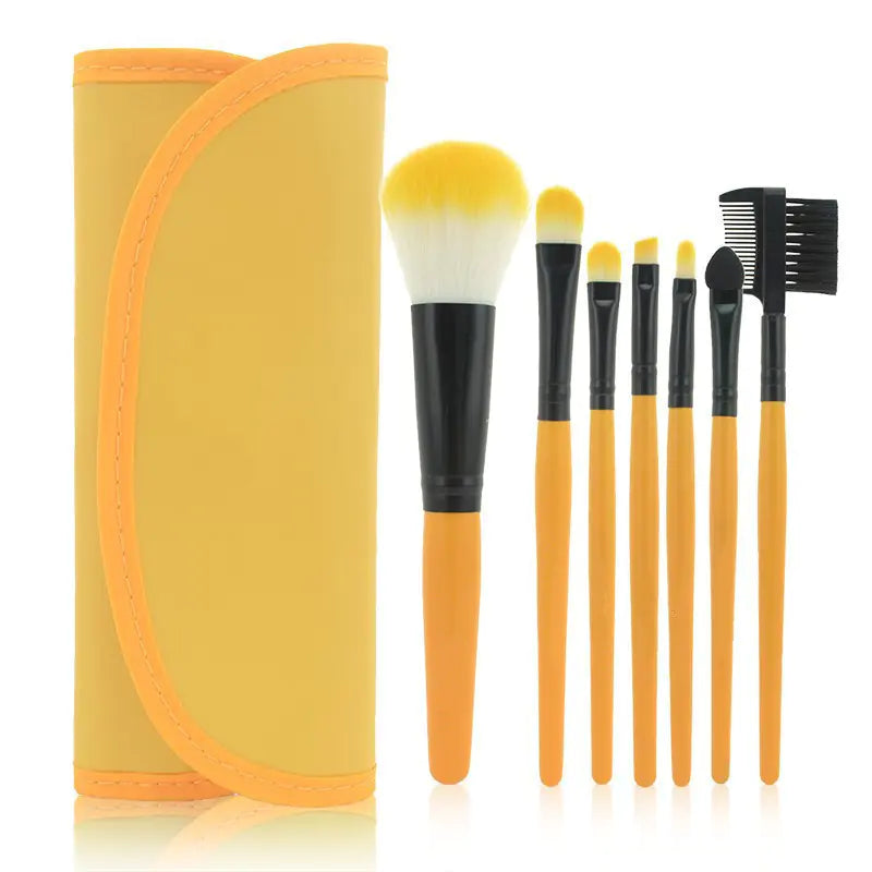 7-Piece Premium Makeup Brush Kit