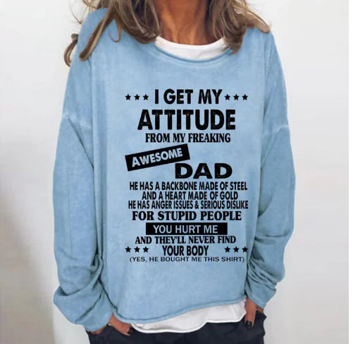 Chic Mom Attitude Pullover