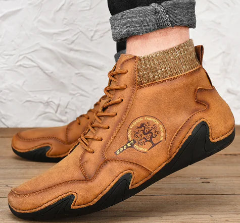 Versatile Leather Sport Shoes