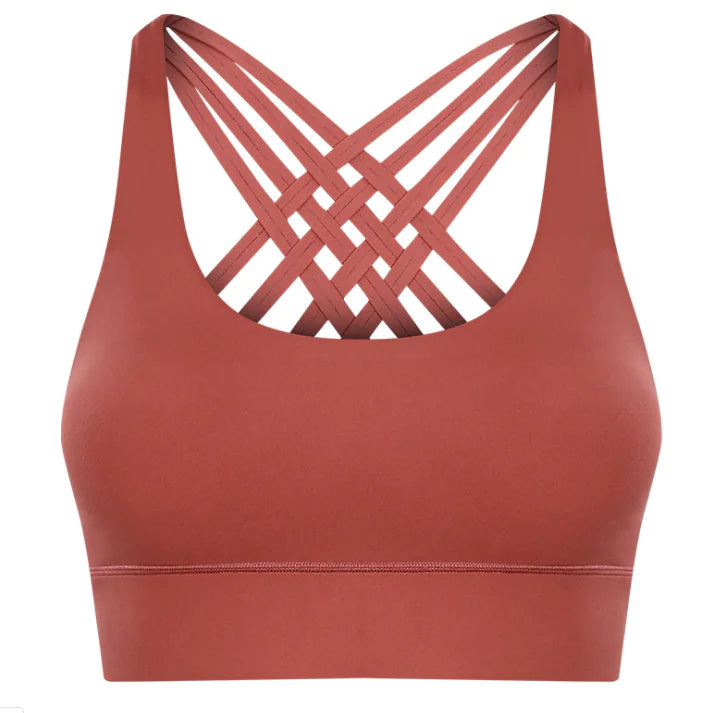 2020 Cross-Back Reversible Sports Bra