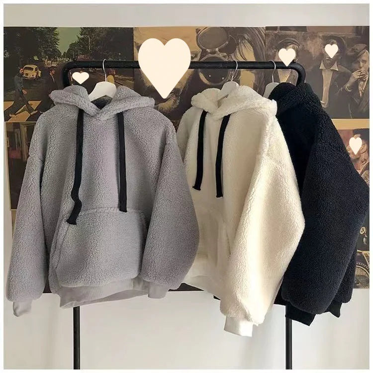Lambswool Cozy Hoodie for Women