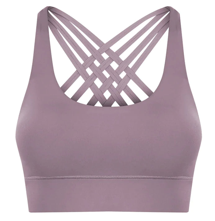 2020 Cross-Back Reversible Sports Bra